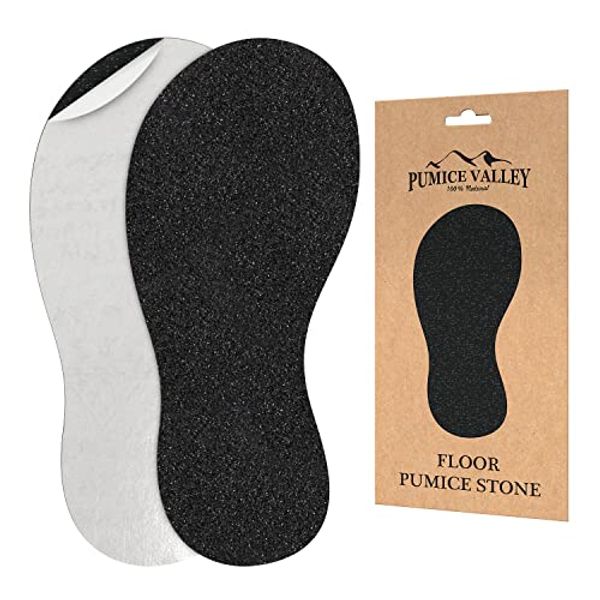 Floor Pumice Stone 2 PCS - Shower Foot Scrubber - Non-Slip Shower Massage Scrubber for Cleaning, Exfoliating, Massaging Feet, Removing Dead Skin & Callus - Foot Scrubber for Shower Floor & Bath Tub