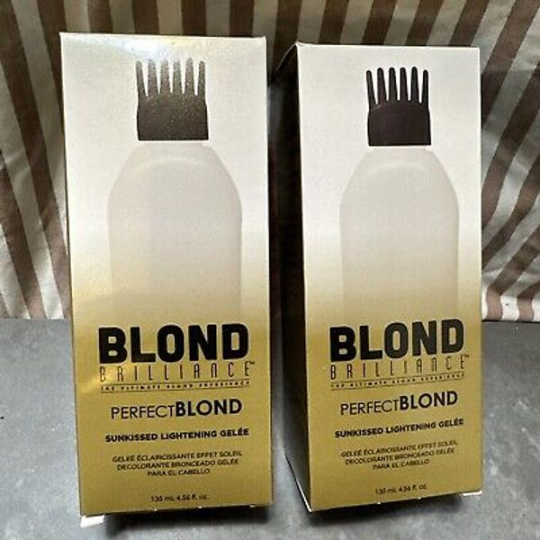 2 Blond Brilliance Perfect Blond Sunkissed Lightening Gelee 4.56 Oz Ammonia free