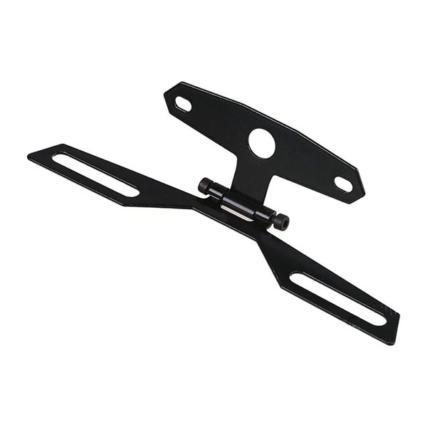 Shiwaki Tail Light Bracket, Universal Adjustable Motorcycle License Plate Mounting Bracket, License Plate Bracket Folding tail light bracket