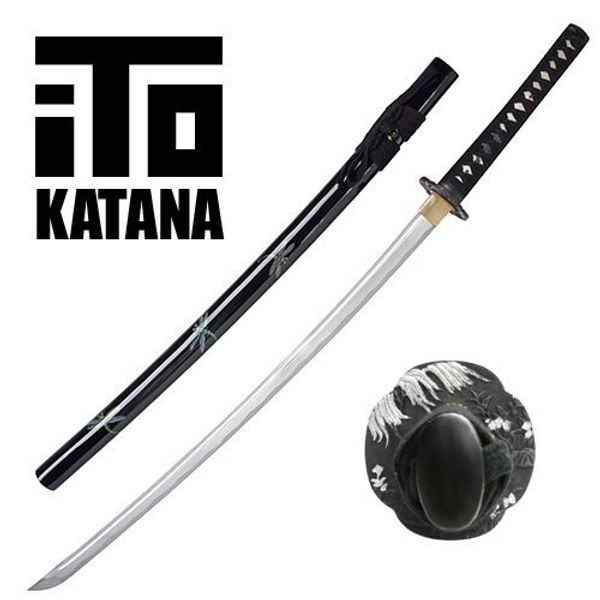 Samurai Sword Full Tang Dragon Fly ITO Katana Model 450