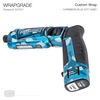 WRAPGRADE Custom Wrap for Panasonic EZ7521 (Caribbean Blue Dot Camo)
