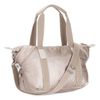 Kipling ART MINI Small handbag, Shoulder Bags, Metallic Glow (Silver)