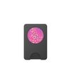 Rainbow Leopard Cheetah Pink PopSockets PopWallet for MagSafe