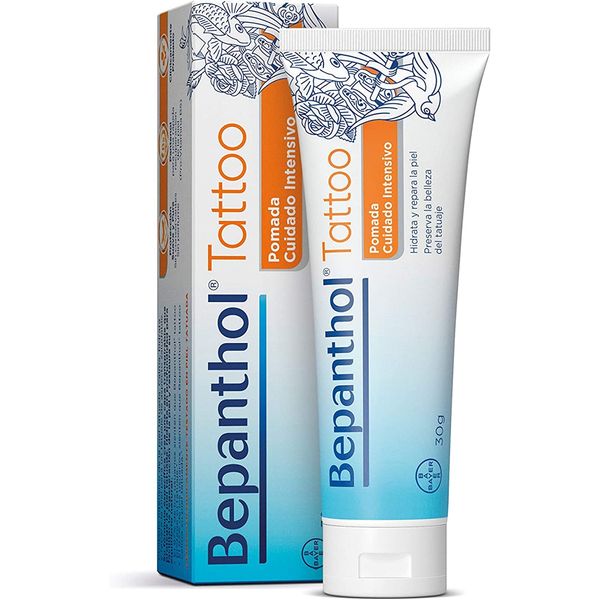 Bepanthol Tattoo Pomada 30G, 30 G (Pack of 1), Water_Resistant