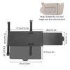 Adjustable Car Sun Visor Sunshade Extension Anti-Glare Extender for Driver Side