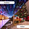 Holiday Essence 100 Multicolor Incandescent Lights White Wire