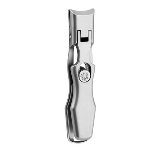 Nails, Nail Clippers Stainless Steel 16mm (Black, Silver) Stainless Steel Nail Clippers Nail Clippers with Stainless Steel Fingernail and Toenail Clipper Cutters for Men and