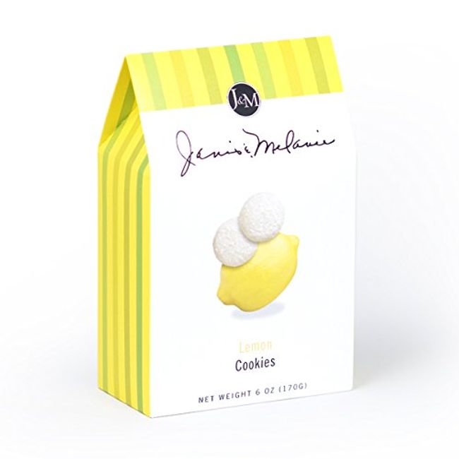 J&M Foods Lemon Cookies, 6 Ounce