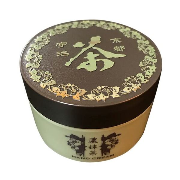 Kotorabo Hand Cream Jar Type Dark Matcha Moist Green Tea Floral Fragrance 40g Present Gift