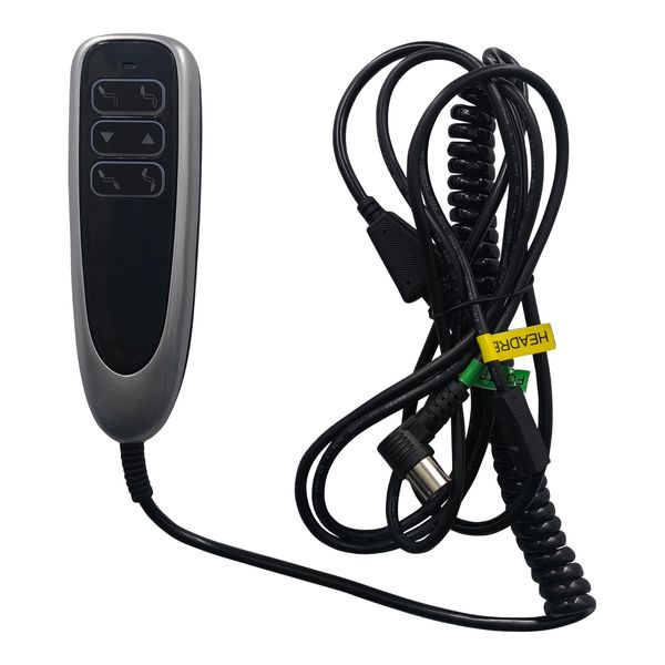 6 Button Remote Hand Control Model 23300528X000 with 2 Plugs for Power Recliner