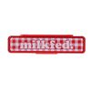 Milkfed GINGHAM CHOPSTICKS AND SPOON SET Chopsticks Set, red