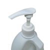 1/2 Gallon Plastic Bottle Jug White with Pump Dispenser – Refillable Container