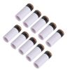 Alomejor Snooker Pool Cue Tip Replacement Size Cue Tips No Glue Tool Required Pack of 10, Default