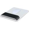 Leitz Ergo WOW Mouse Pad with Adjustable Wrist Rest, Two Height Settings, Black/White, 65170095
