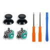 Joystick Replacement Kit for Xbox One S/X Controller S Controllers Thumbstick Replacement 3D Analog Joystick Module Sensor Repair Tools Kit for Xbox One