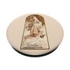 Alphonse Maria Mucha's The Seasons - Winter PopSockets Swappable PopGrip