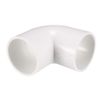 sourcing map 40mm Slip 90 Degree PVC Pipe Fitting Elbow Coupling Connector 5 Pcs