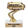 4.75" Custom Van Trophies - Gold Van Trophy Award Prime