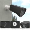 VOMENC Silicone Cover Skins for Outdoor Use, Compatible with Eufy Security eufyCam S3 Pro Camera, Easy Install Eufy Camera Case (2pack-Black)