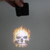 NewL 2x Wireless Projector Car Door Step Courtesy Welcome Lights Puddle Ghost Shadow LED Lights (Skull)