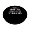 Selkirk Rex Gift for Wine Lovers & Cat Owners PopSockets Swappable PopGrip
