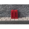 Kestrel GMKD77 Telephone Boxes 2pcs (Pre-Built)