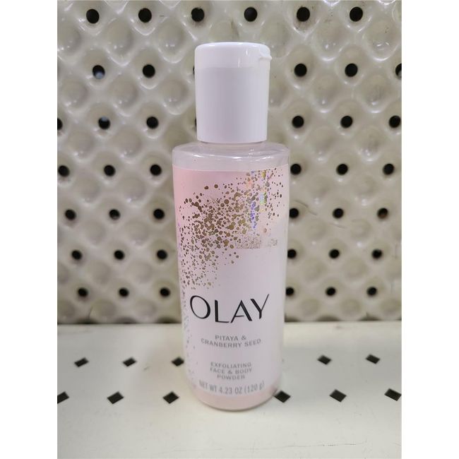 Olay Exfoliating Face & Body Powder 4.23oz Pitaya & Cranberry Seed Smooth Glow