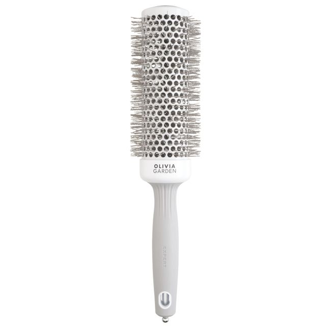 Olivia Garden - Expert Blowout Speed White and Grey Hairbrush- 45