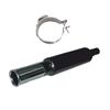 Cherry Bomb Universal Performance Exhaust In Black Fits Renault UNI + Bracket