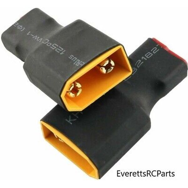 2pcs No Wires Connector XT90 / XT-90 Male to Female Deans T-Plug Adapter RC