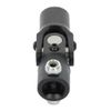 OCPTY Black Universal Steering Shaft U-Joint Coupler 3/4"DD Triangle Single 96mm U Joint Shaft