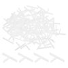 sourcing map 800Pcs Wall Floor Tile Plastic T-Shape Spacers Tiling Tools 1.5mm 1/16" Tile Spacers for Ceramic Tile Installation, White