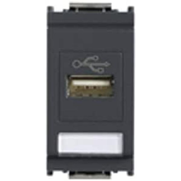 VIMAR IDEE 16368 USB Socket 1 Module Grey