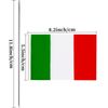 Italy Desk Flag Italian Small Mini Table Flags Decorations(Italy)