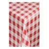 Tablecloth Shop THE Red Gingham Vinyl Tablecloth Table Cover 2 Metres