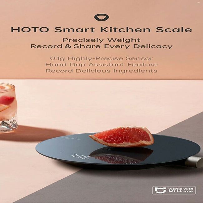 Smart Kitchen Scale, Bluetooth APP Electronic Scale, Mechanical