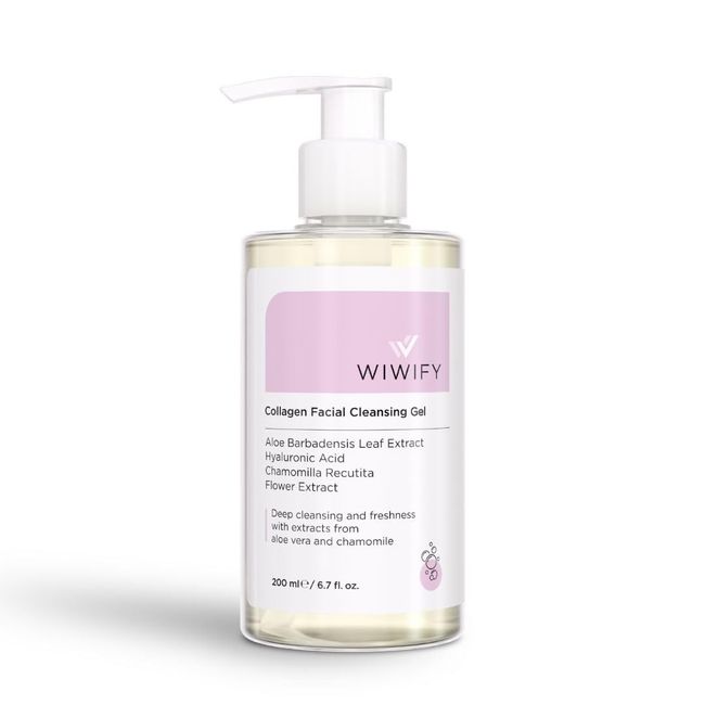 WIWIFY Arındırıcı Tazeleyici Yüz Temizleme Jeli (aloe Vera Ve Papatya Özlü) 200 Ml YÜZ TEMİZLEYİCİ JEL