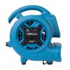 1/4 HP 925 CFM Multi-Purpose Mini Air Mover, Dryer, Blower and Timer - Blue