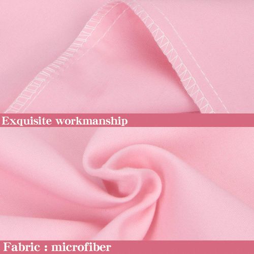 NTBAY Standard Pillowcase Set - 2 Pack Brushed Microfiber 20x26 Pillowcases - Soft, Wrinkle-Free, Fade-Resistant, Stain-Resistant, Pink Pillowcases with Envelope Closure - 20x26 Inches, Pink