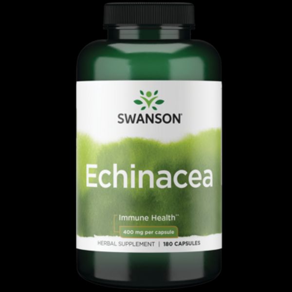 Swanson Echinacea 400 mg 180 Capsules