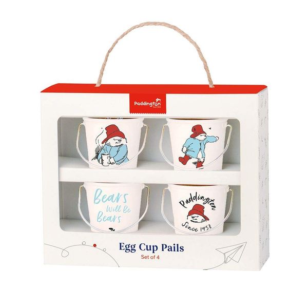 Paddington Bear Egg Cup Pails Cream