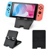 DLseego Stand for Switch OLED/Switch Lite/Switch,Adjustable Anti-slip Switch Playstand Foldable Portable Holder Stand for Switch Console,Black