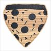 Pizza inspired coasters Bar Beer Mat Melted Cheese Heart Skull