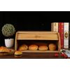 ChoyClit Bread Box, Bamboo Storage Box, Bread Storage, Large Capacity, Kitchen Counter, Bread Box, Storage Box, Kitchen Storage, Organizer, Condiment Storage, Bread Box Storage, Bread Box Storage