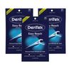 DenTek Complete Clean EASY REACH Y Shaped Floss Picks - 3 Packs - 75 per pack