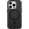 Tech21 Evo Check case for iPhone 15 Pro - Compatible with MagSafe - Impact Protection Case - Smokey/Black