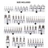 60PCS Master Torx Bit Socket and Female  External Torx Socket Set, CR-V&S2 Steel
