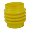 220mm Bellows Boot Jumping Jack Compactor Bellow for Wacker Rammer Tamper Polyurethane Yellow