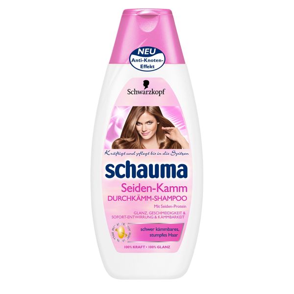 Schauma Shampoo Seiden-Kamm 400ml (german Import)