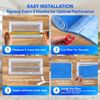 Floor Vent Filters for home Air Conditioning System Filter Replace 2x12inch 2Pcs